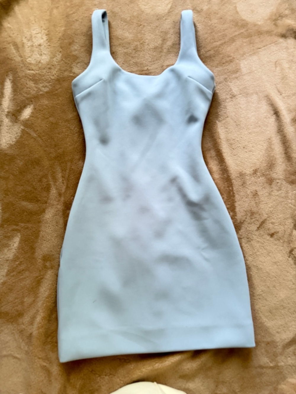 Aritzia Baby Blue figure dress.